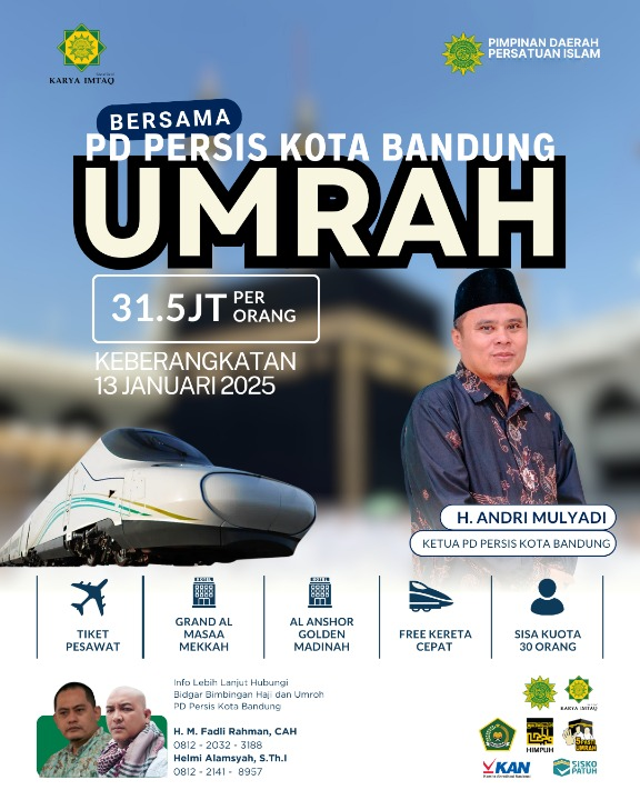 Umroh Bersama PD PERSIS Kabupaten Tangerang